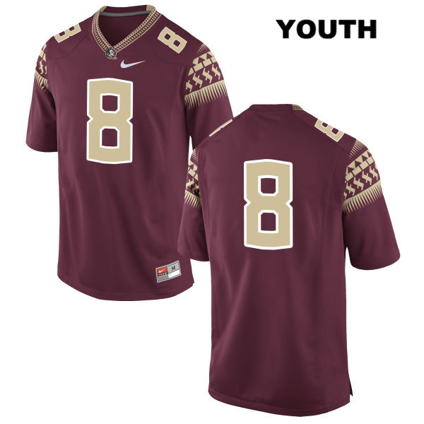 Youth NCAA Nike Florida State Seminoles #8 Nyqwan Murray College No Name Red Stitched Authentic Football Jersey JRI8669KV